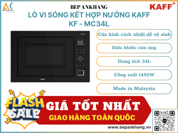 Lò vi sóng kết hợp nướng KAFF KF - MC34L - Made in Malaysia